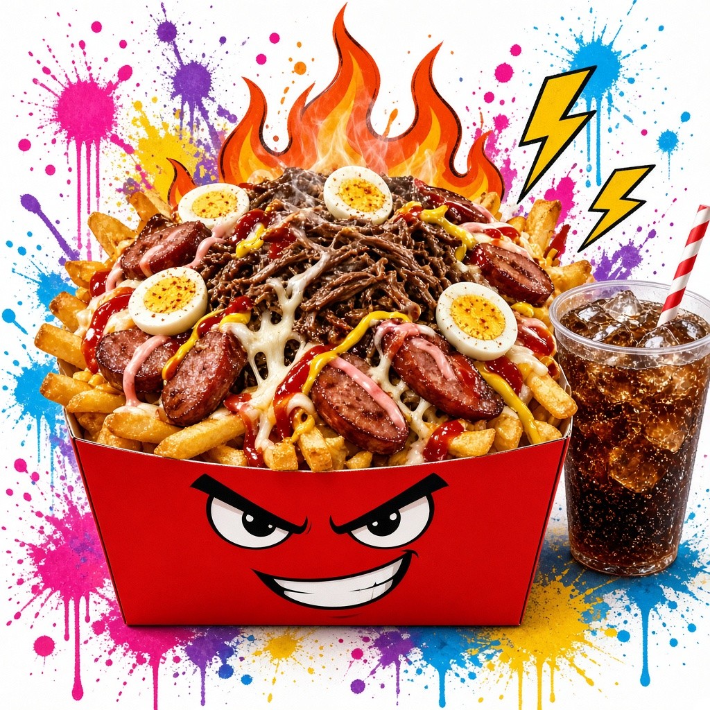 Salchipapa Especial de Carne