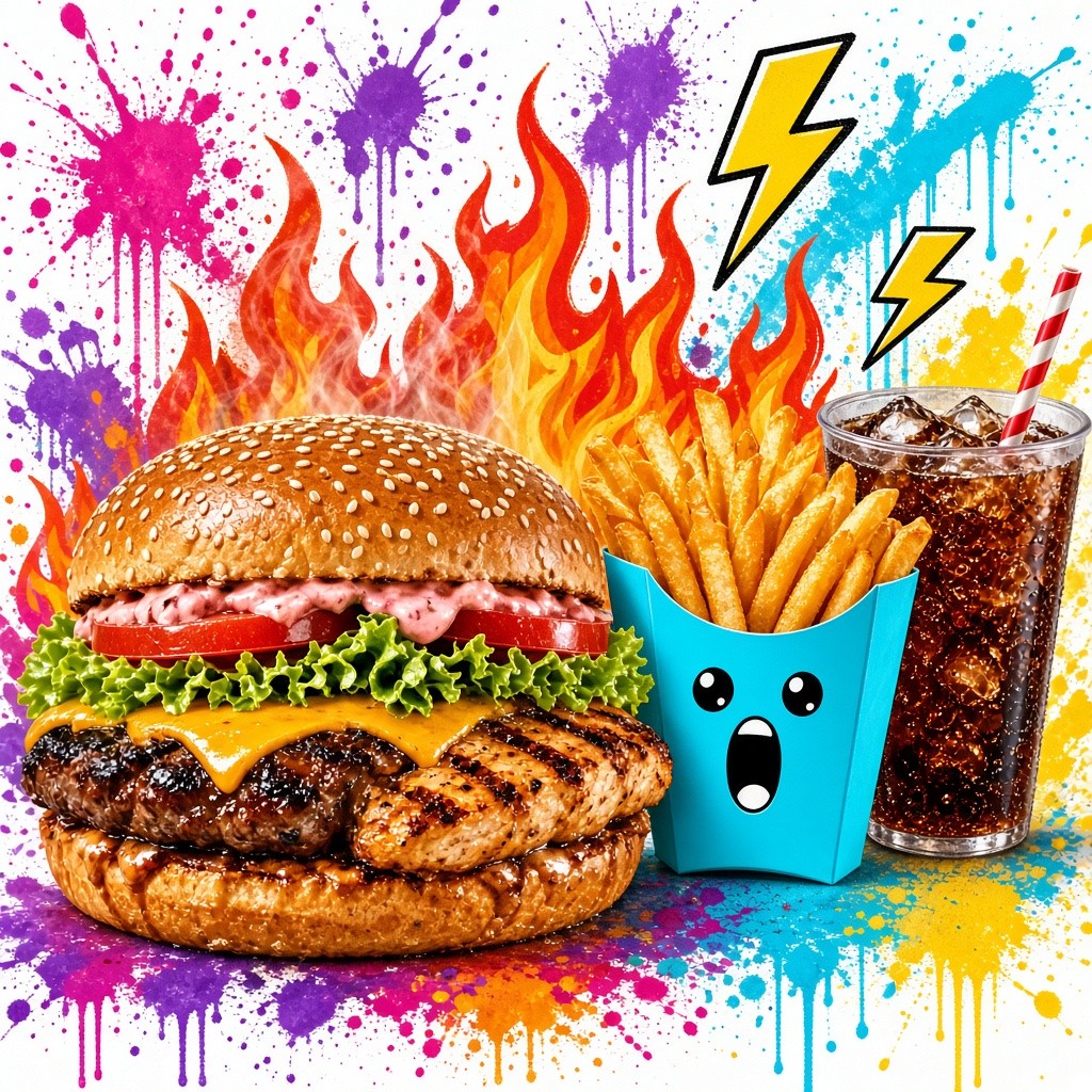 Hamburguesa Especial Pollo
