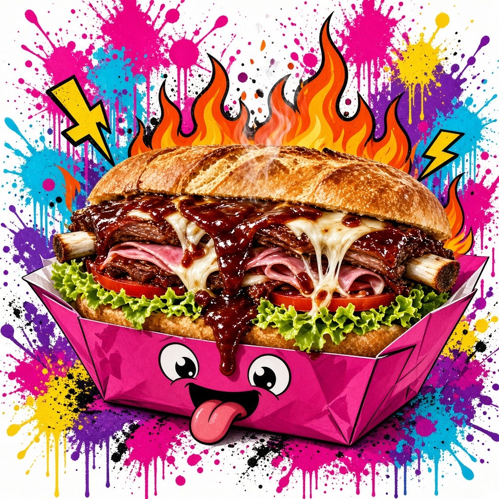 Sándwich Especial Costilla